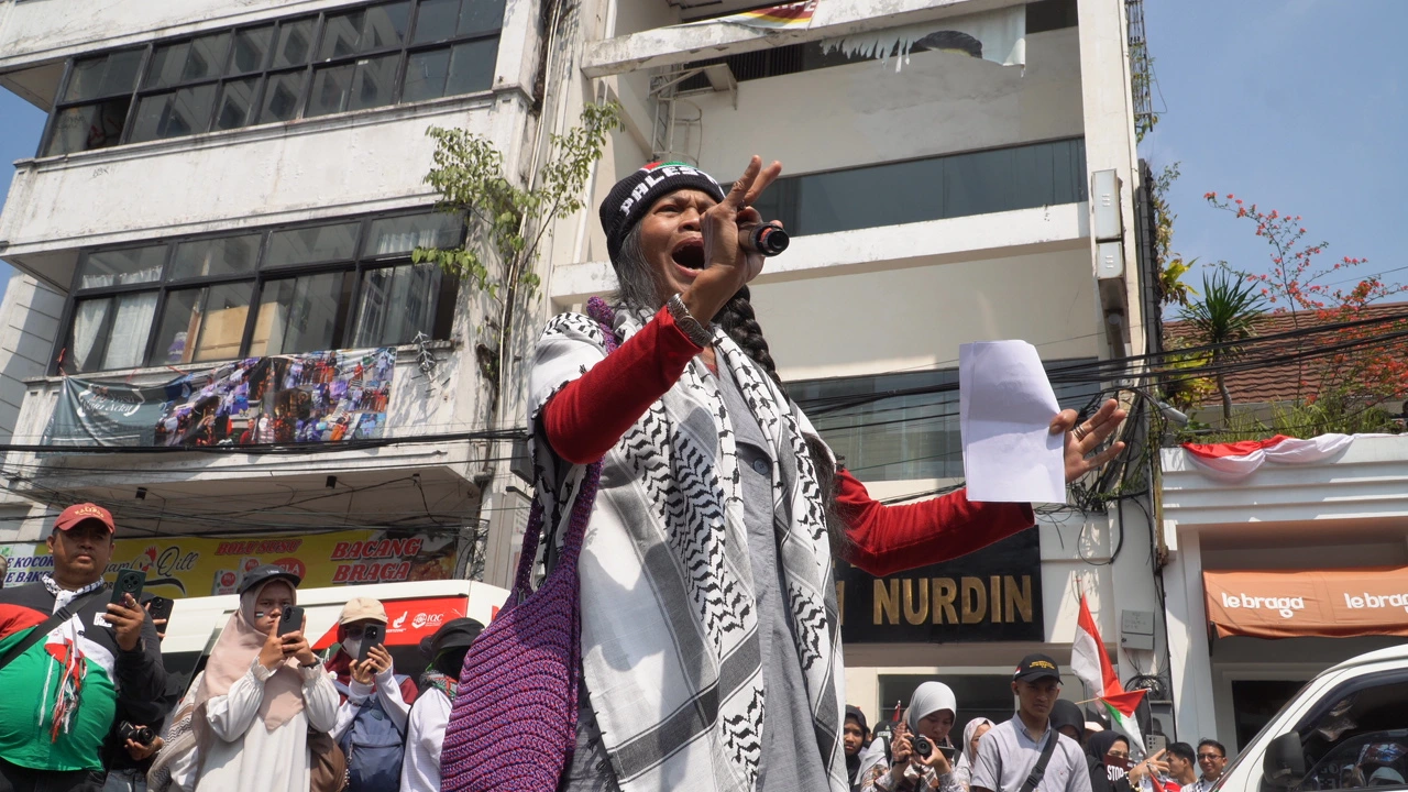 Global March to Gaza di Indonesia